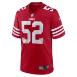 Men's San Francisco 49ers Patrick Willis Scarlet Retired Player Game Jersey