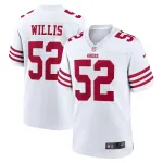 Men's San Francisco 49ers Patrick Willis White Retired Player Game Jersey