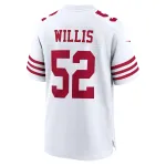 Men's San Francisco 49ers Patrick Willis White Retired Player Game Jersey