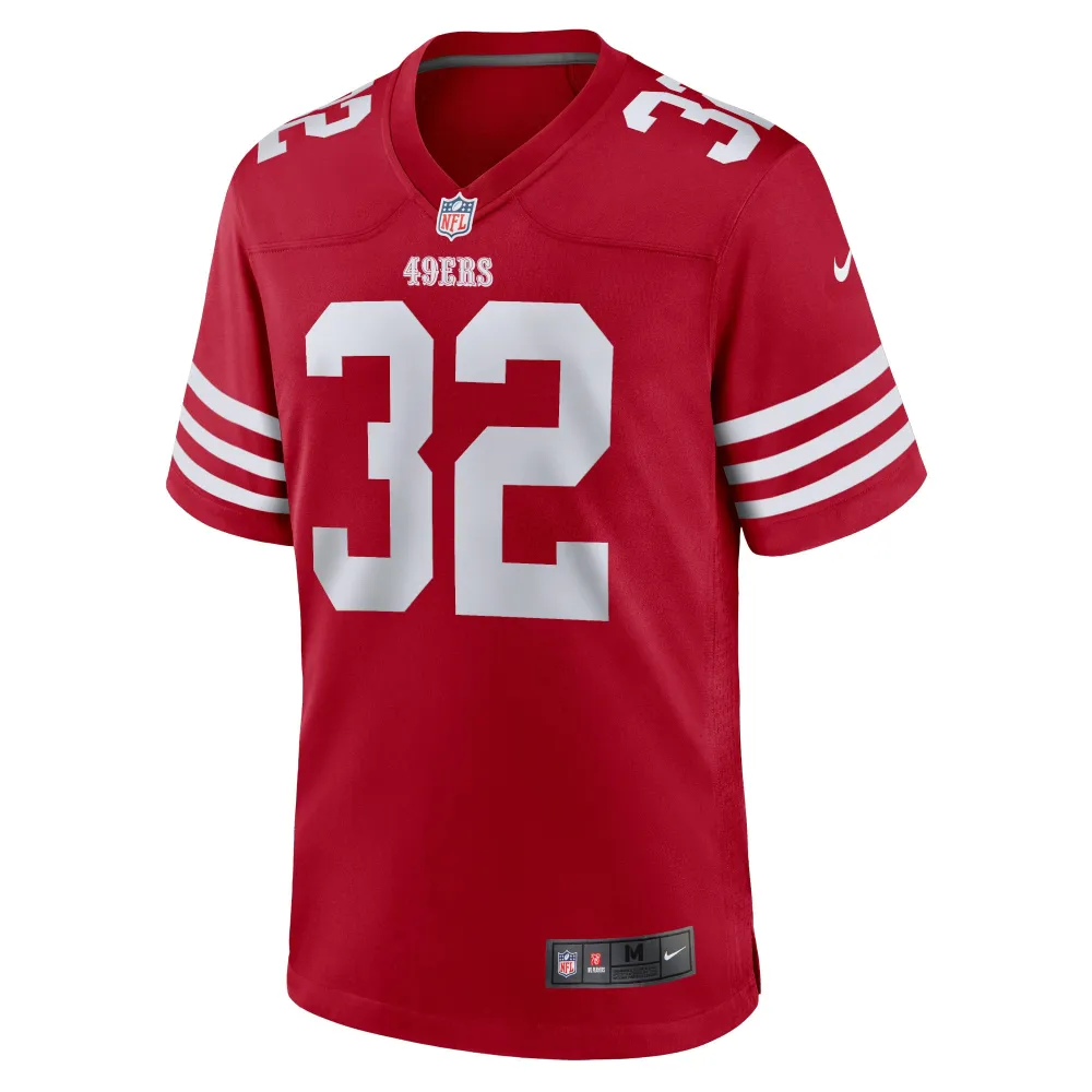 Men's San Francisco 49ers Ricky Watters Scarlet Retired Player Game Jersey