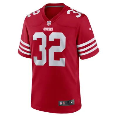 Men's San Francisco 49ers Ricky Watters Scarlet Retired Player Game Jersey 02