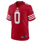 Men's San Francisco 49ers Samuel Womack III  Scarlet Game Jersey