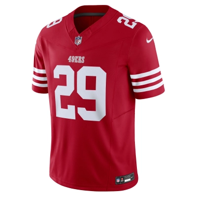 Men's San Francisco 49ers Talanoa Hufanga Scarlet Vapor F.U.S.E. Limited Jersey 02