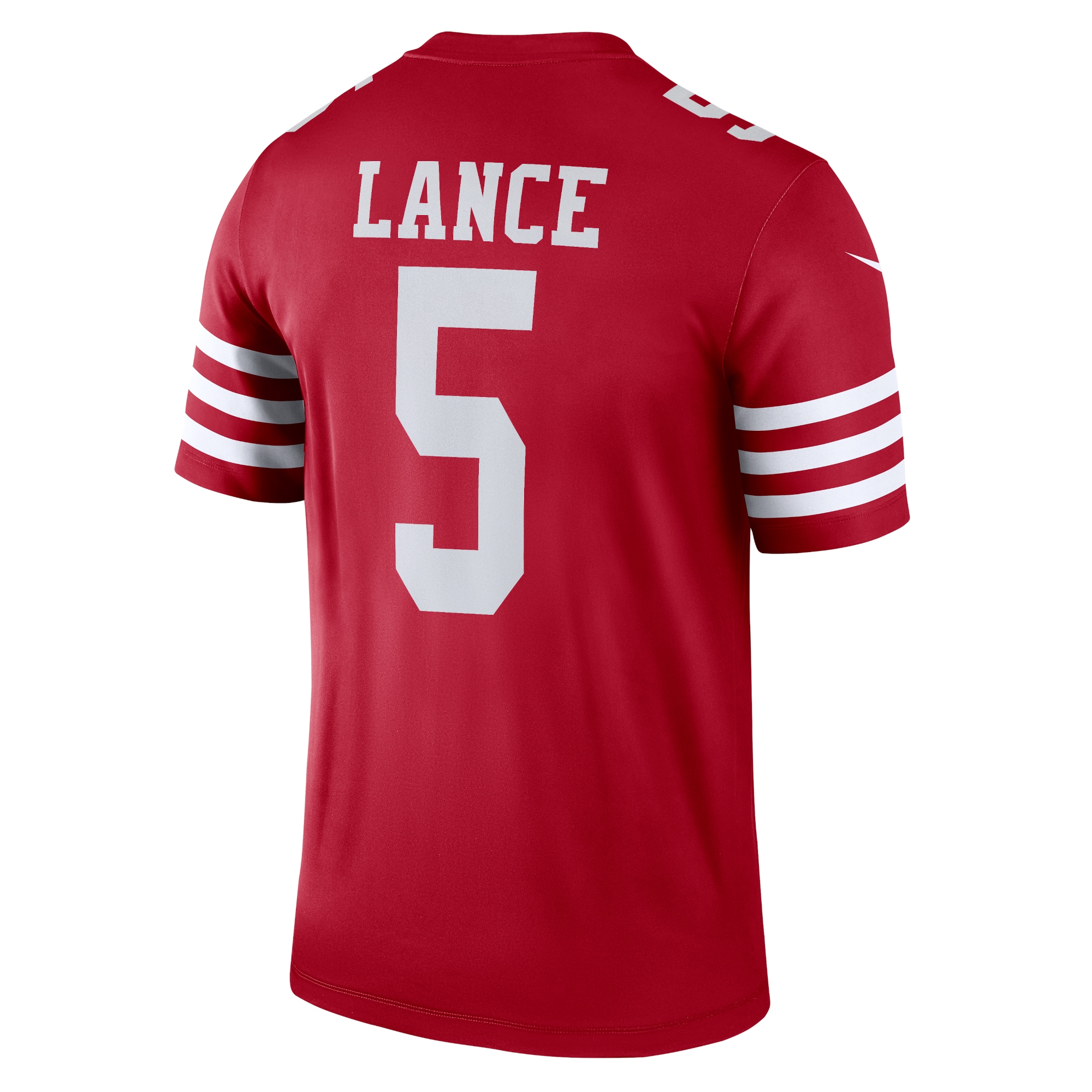 Men's San Francisco 49ers Trey Lance Scarlet Legend Jersey