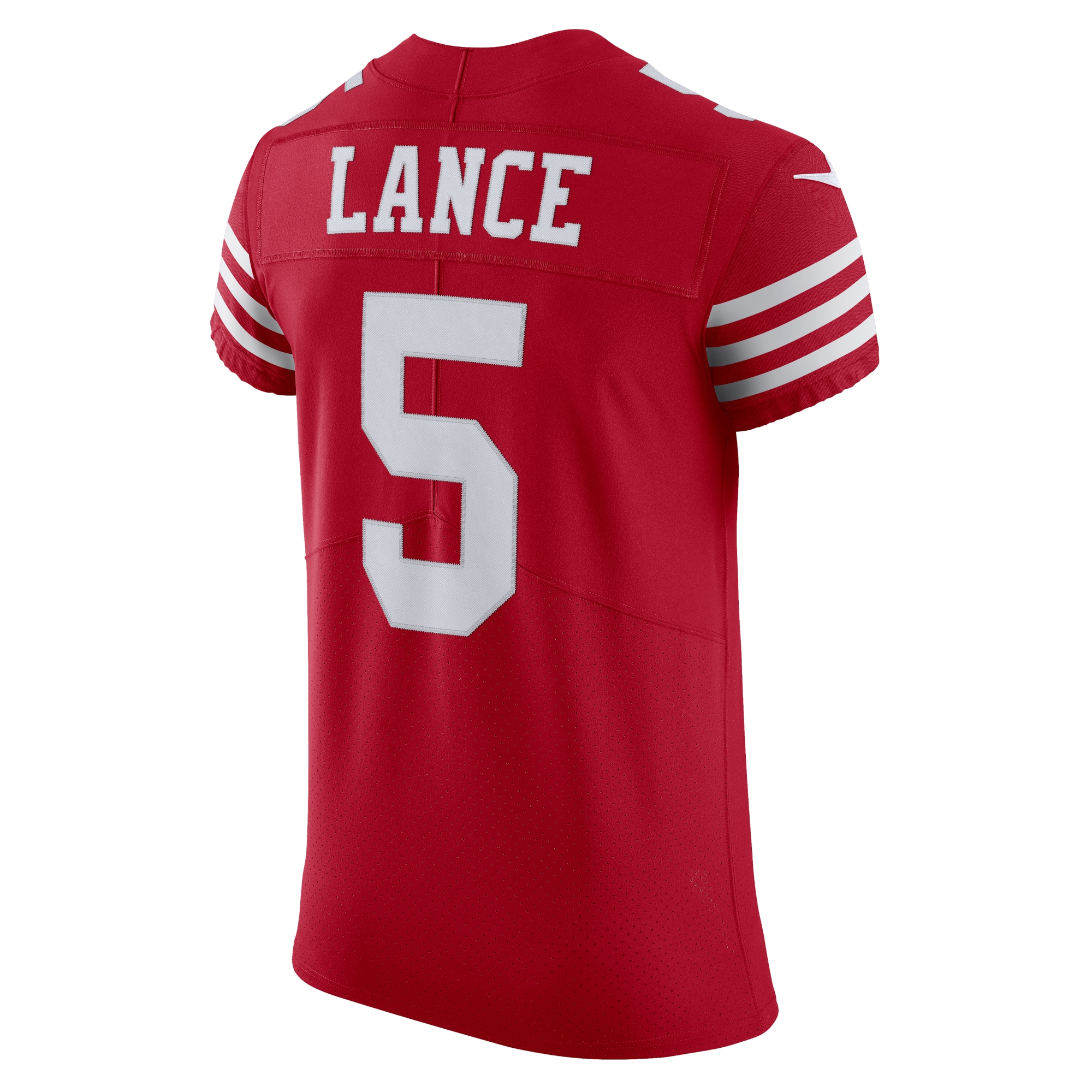 Men's San Francisco 49ers Trey Lance Scarlet Vapor Elite Jersey