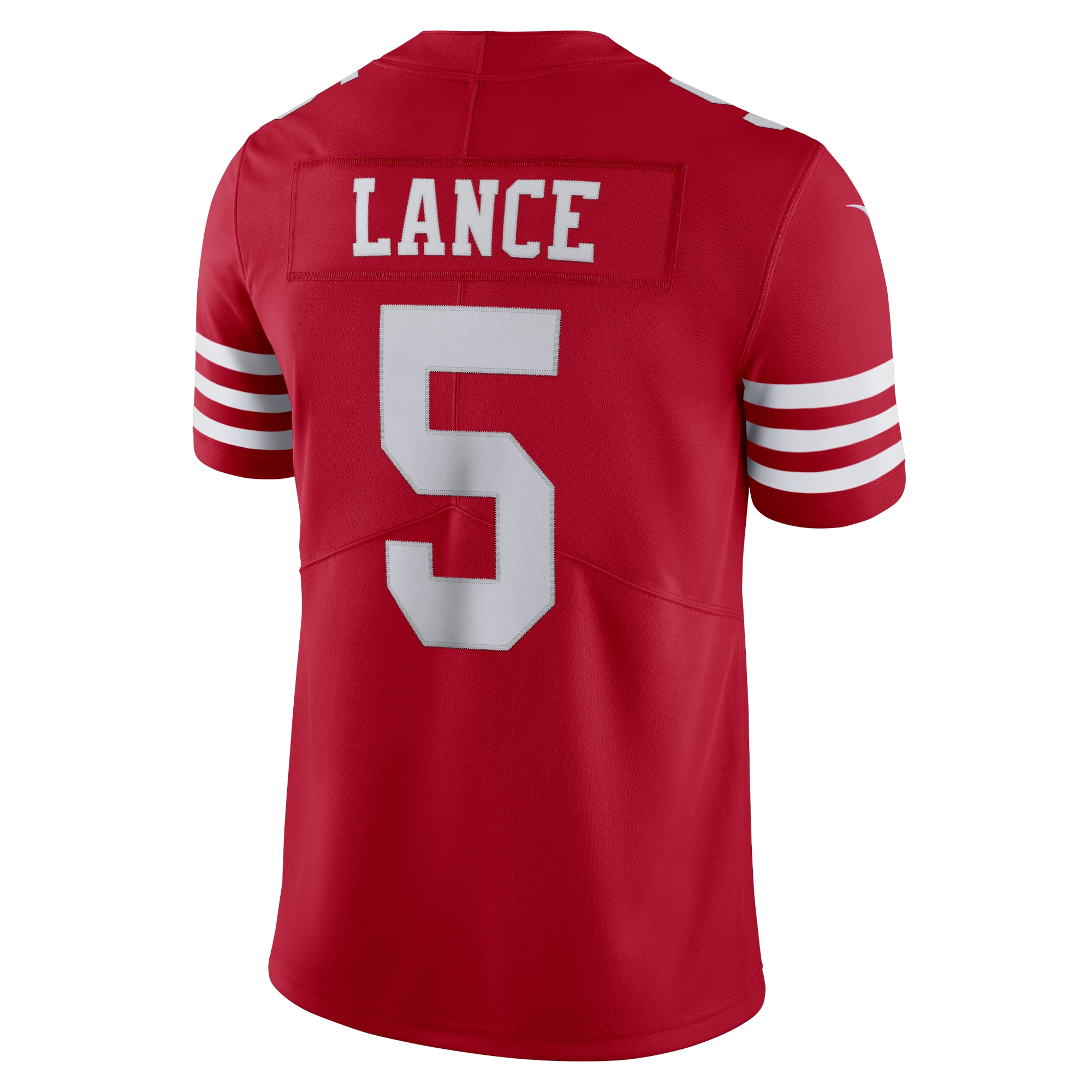Men's San Francisco 49ers Trey Lance Scarlet Vapor Limited Jersey