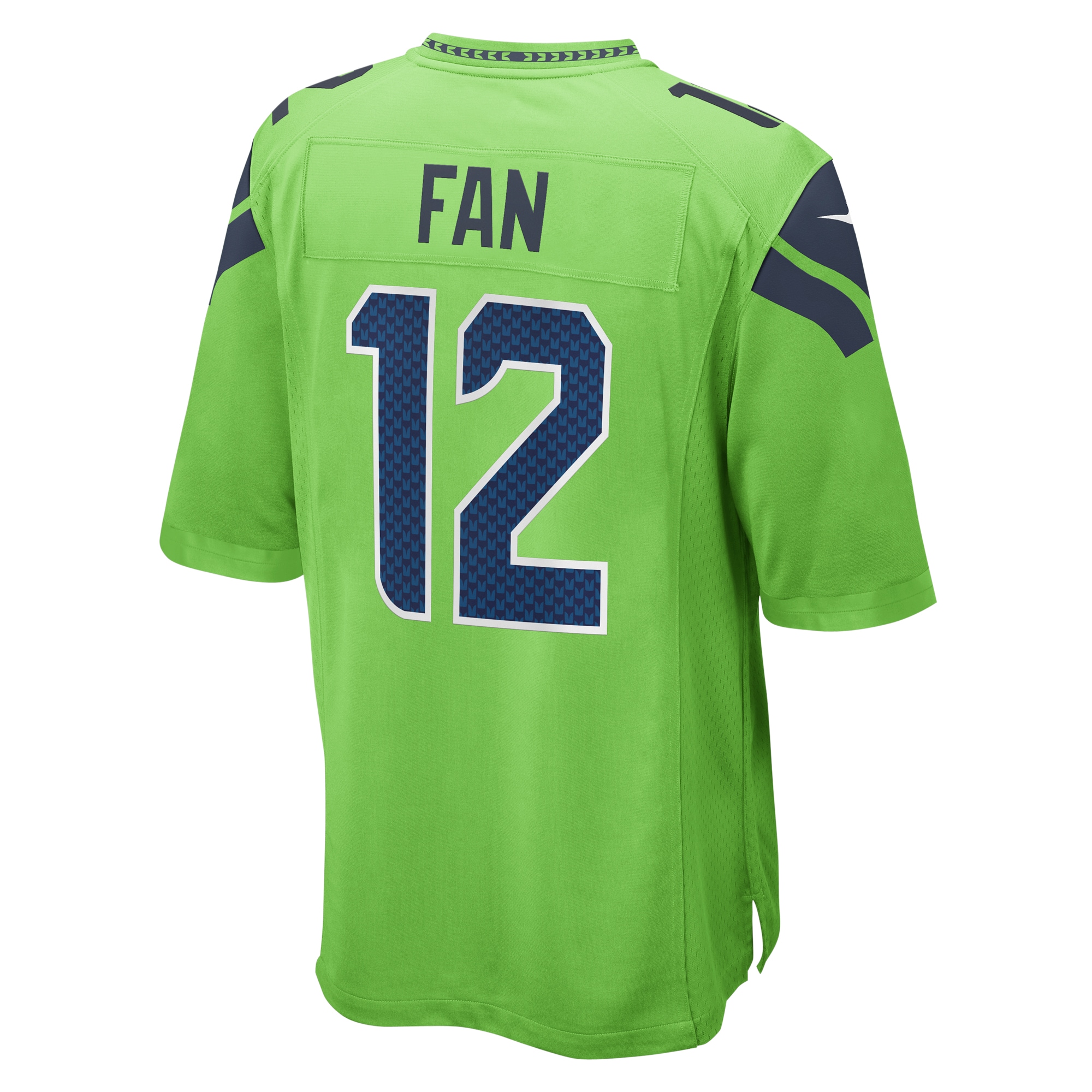 Men's Seattle Seahawks 12s Neon Green Game Jersey