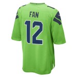 Men's Seattle Seahawks 12s Neon Green Game Jersey