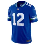 Men's Seattle Seahawks 12th Fan Royal Vapor F.U.S.E. Limited Jersey