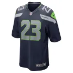 Men's Seattle Seahawks Artie Burns College Navy Game Jersey