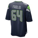 Men's Seattle Seahawks Austin Faoliu College Navy Game Jersey
