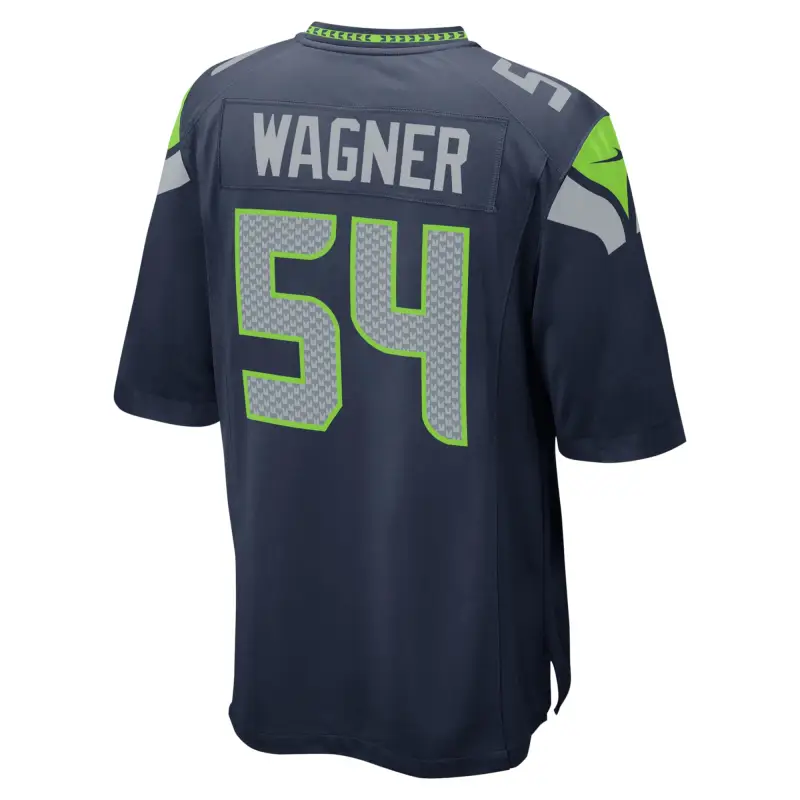 Men's Seattle Seahawks Bobby Wagner College Navy Game Team Jersey