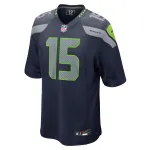 Men's Seattle Seahawks Brett Rypien College Navy Team Game Jersey