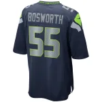 Men's Seattle Seahawks Brian Bosworth College Navy Game Retired Player Jersey