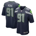 Men's Seattle Seahawks Bryan Mone College Navy Game Jersey