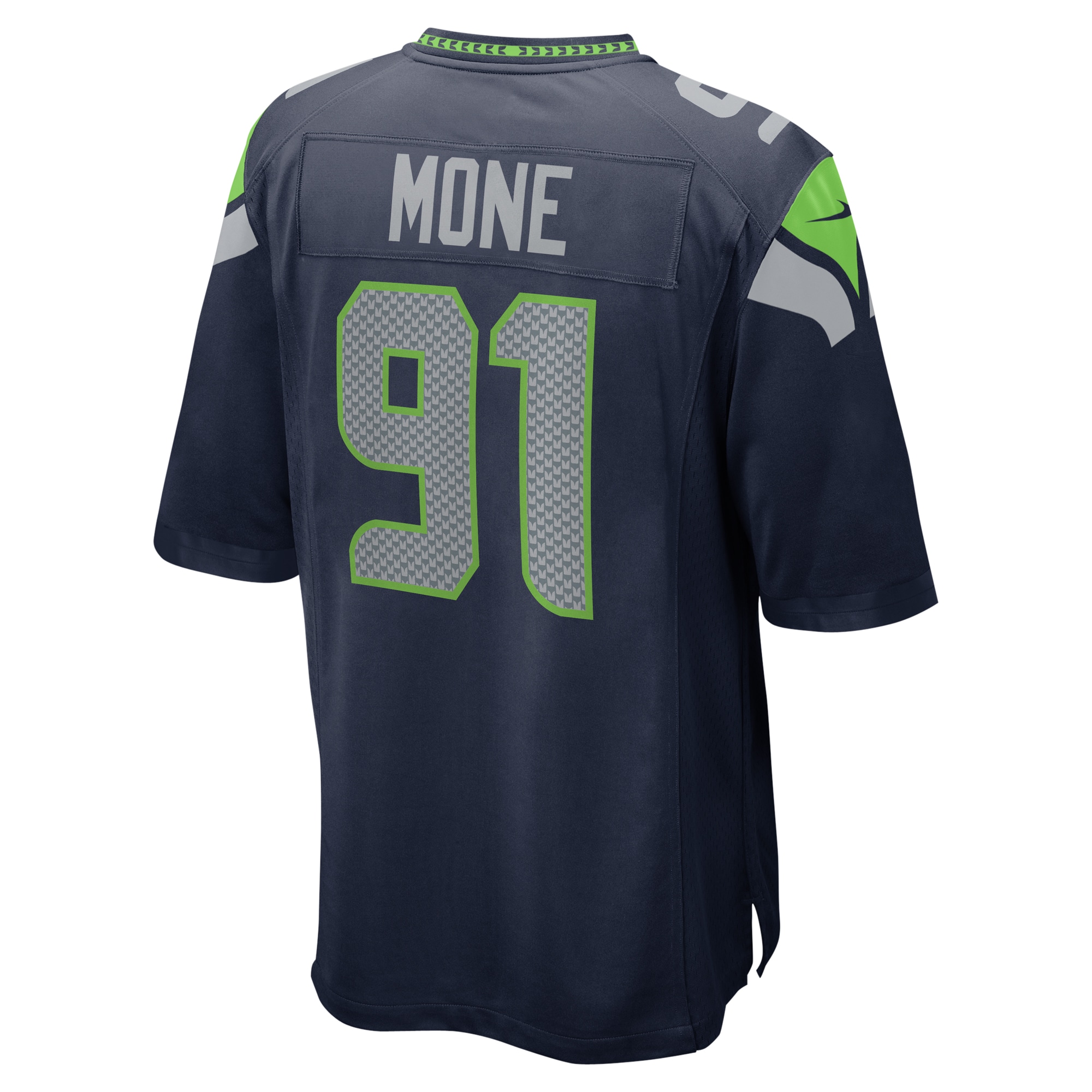 Men's Seattle Seahawks Bryan Mone College Navy Game Jersey
