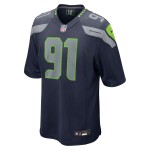 Men's Seattle Seahawks Byron Murphy II College Navy 2024 NFL Draft First Round Pick Player Game Jersey