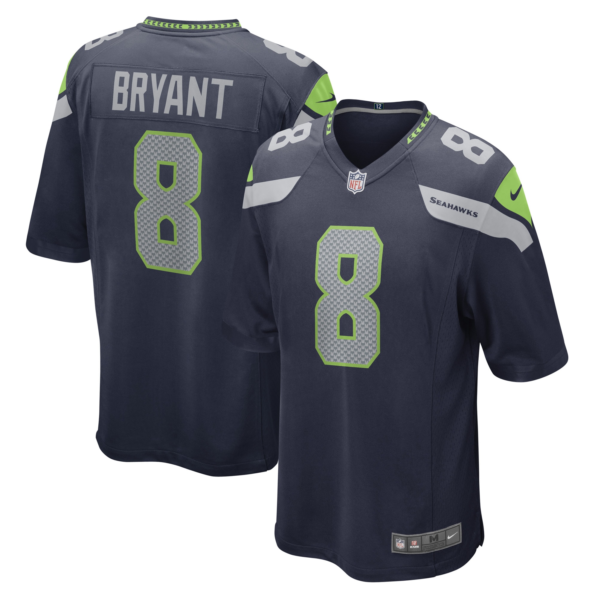 Men's Seattle Seahawks Coby Bryant College Navy Game Player Jersey