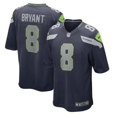 Men's Seattle Seahawks Coby Bryant College Navy Game Player Jersey 01