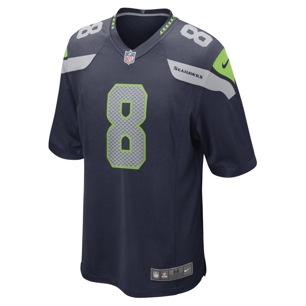 Men's Seattle Seahawks Coby Bryant College Navy Game Player Jersey