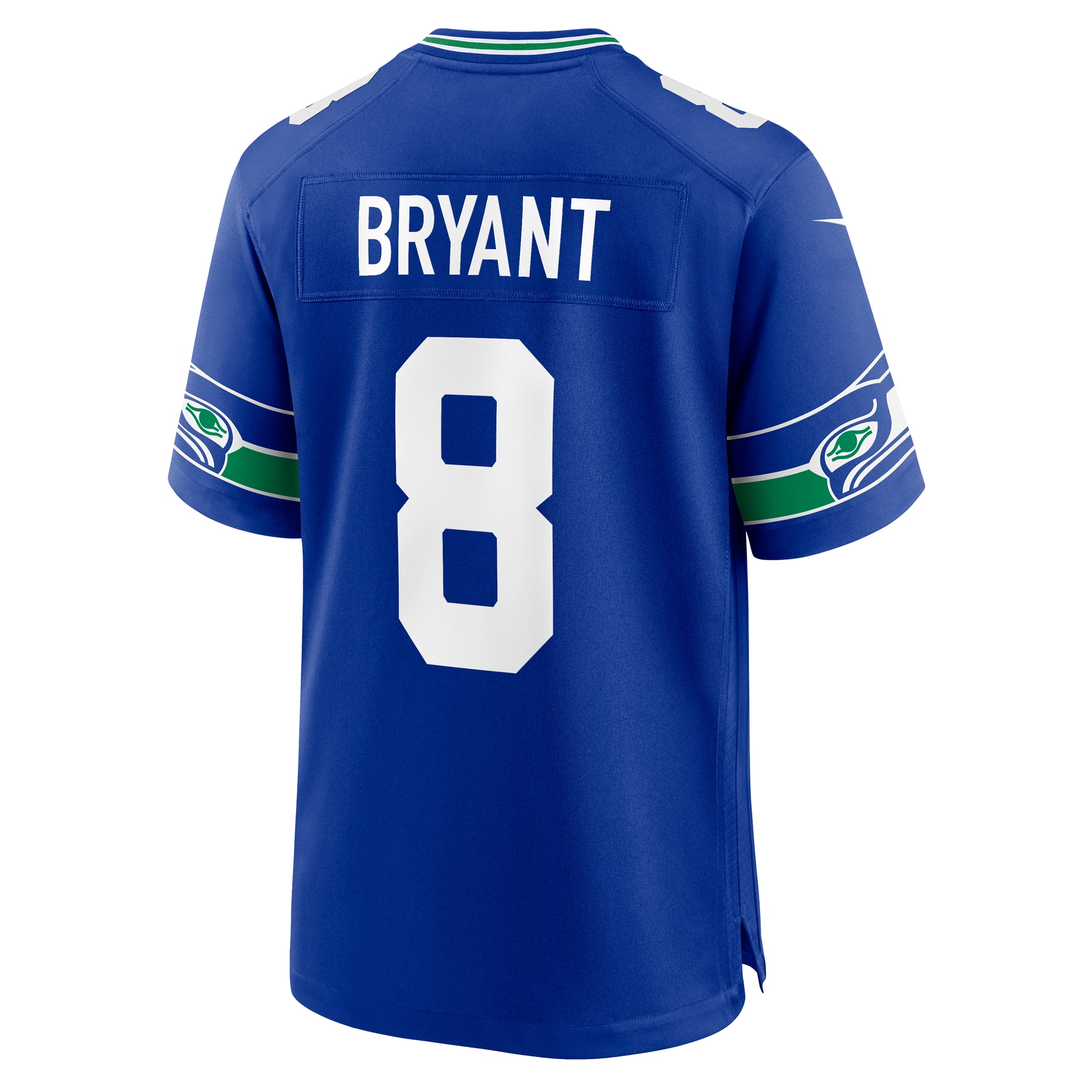 Men's Seattle Seahawks Coby Bryant Royal Throwback Player Game Jersey