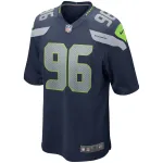 Men's Seattle Seahawks Cortez Kennedy College Navy Game Retired Player Jersey
