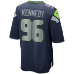 Men's Seattle Seahawks Cortez Kennedy College Navy Game Retired Player Jersey
