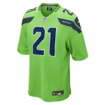 Men's Seattle Seahawks Devon Witherspoon Neon Green Game Jersey