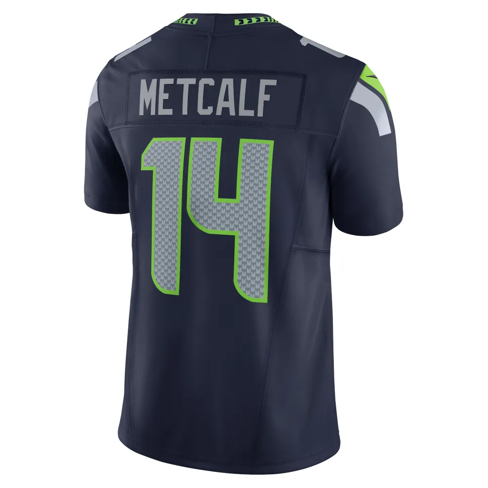 Men's Seattle Seahawks DK Metcalf Navy Vapor F.U.S.E. Limited Jersey