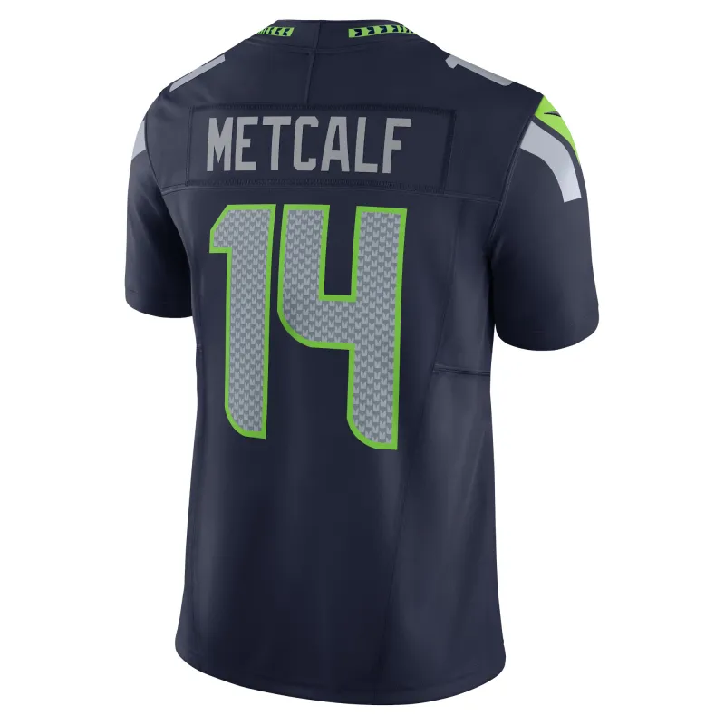 Men's Seattle Seahawks DK Metcalf Navy Vapor F.U.S.E. Limited Jersey