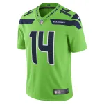Men's Seattle Seahawks DK Metcalf Neon Green Vapor Limited Player Jersey