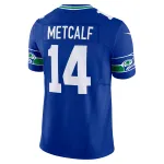 Men's Seattle Seahawks DK Metcalf Royal Vapor F.U.S.E. Limited Jersey