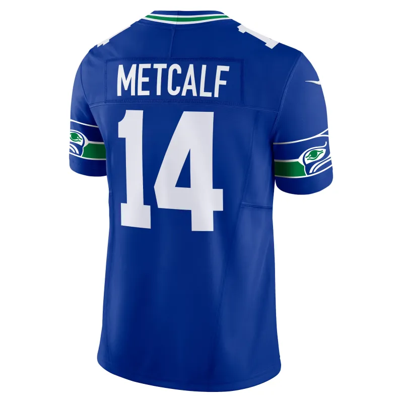 Men's Seattle Seahawks DK Metcalf Royal Vapor F.U.S.E. Limited Jersey