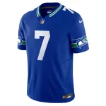 Men's Seattle Seahawks Geno Smith Royal Alternate Vapor F.U.S.E. Limited Jersey