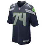 Men's Seattle Seahawks Jake Curhan College Navy Game Jersey