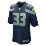 Men's Seattle Seahawks Jamal Adams College Navy Game Team Jersey