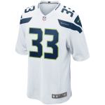 Men's Seattle Seahawks Jamal Adams White Game Jersey