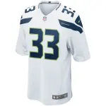 Men's Seattle Seahawks Jamal Adams White Game Jersey