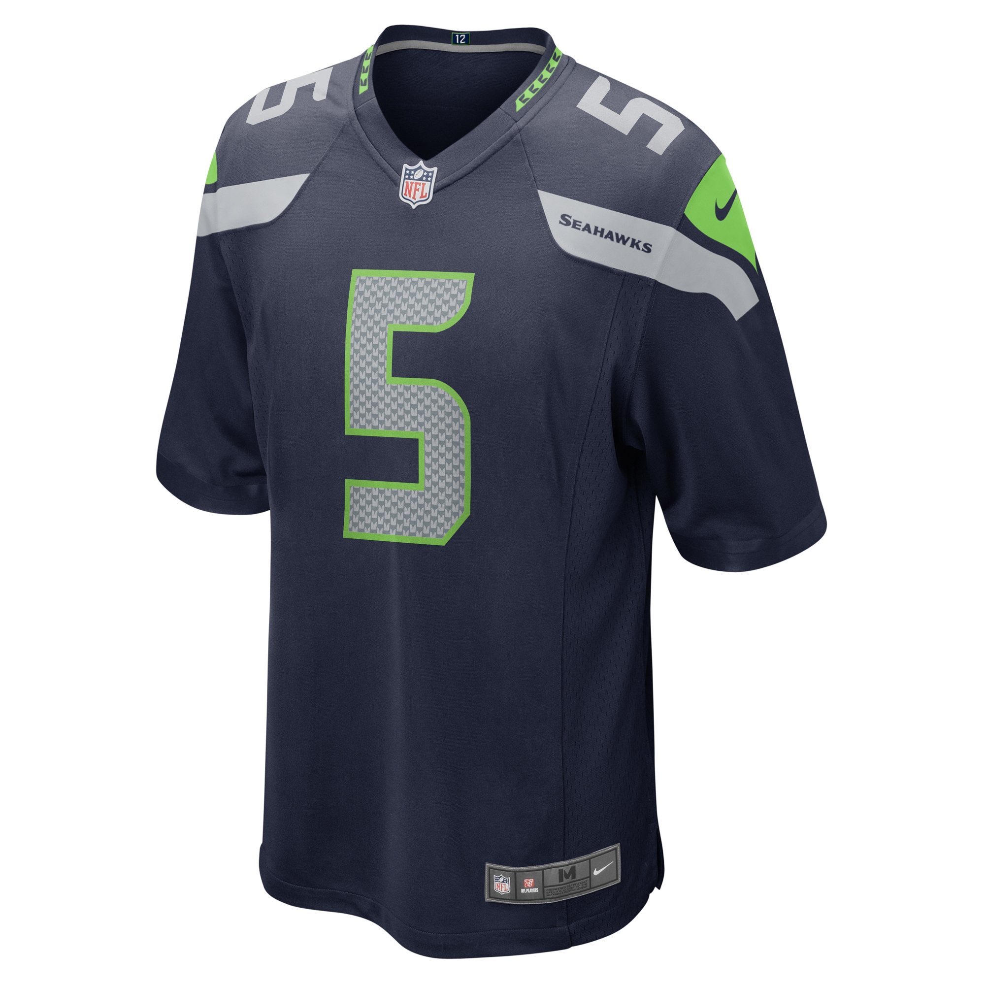 Men's Seattle Seahawks Jason Myers College Navy Game Jersey