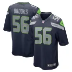 Men's Seattle Seahawks Jordyn Brooks College Navy Player Game Jersey