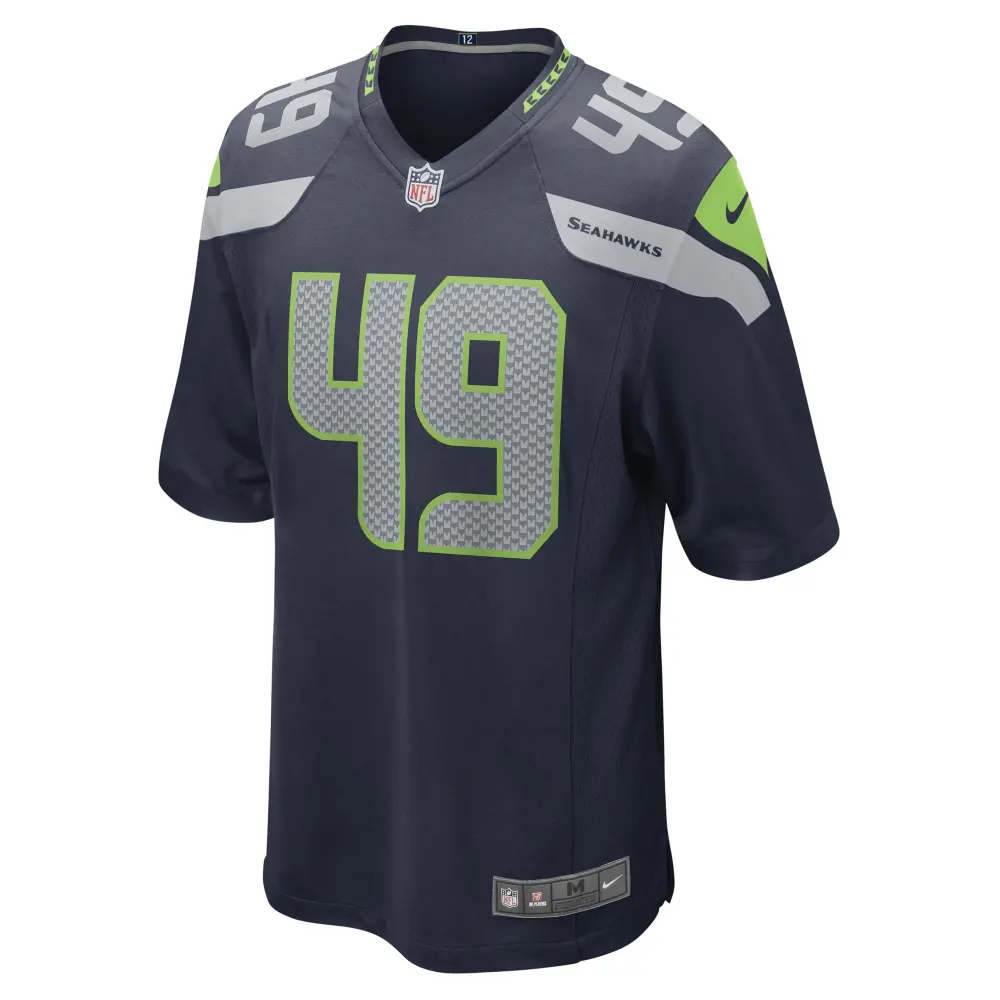 Men's Seattle Seahawks Joshua Onujiogu College Navy Game Player Jersey