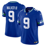 Men's Seattle Seahawks Kenneth Walker III Royal Vapor F.U.S.E. Limited Jersey