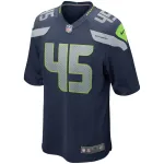 Men's Seattle Seahawks Kenny Easley College Navy Game Retired Player Jersey