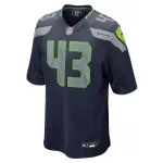 Men's Seattle Seahawks Levi Bell College Navy Team Game Jersey