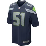 Men's Seattle Seahawks Lofa Tatupu College Navy Game Retired Player Jersey