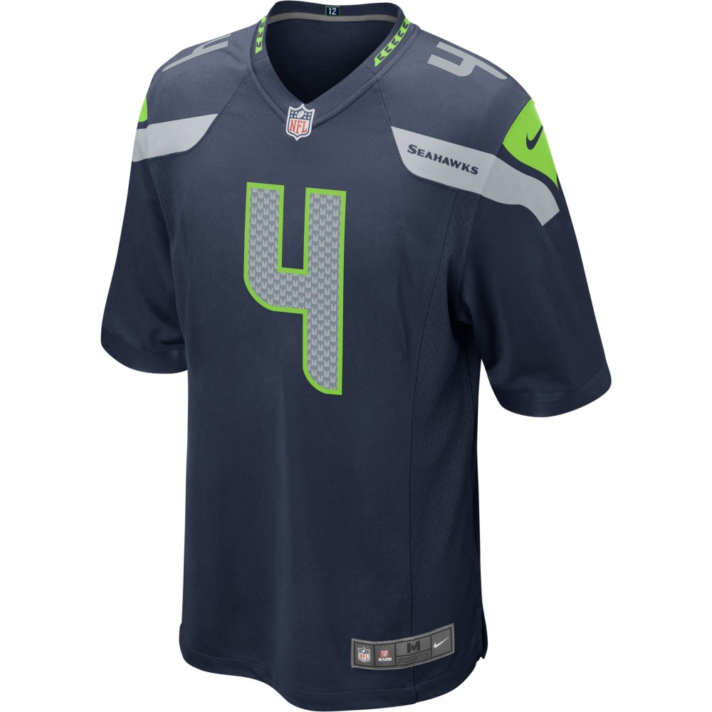 Men's Seattle Seahawks Michael Dickson College Navy Game Jersey