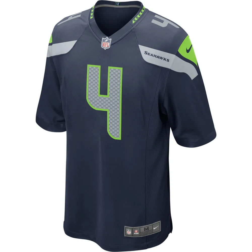 Men's Seattle Seahawks Michael Dickson College Navy Player Game Jersey