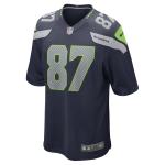Men's Seattle Seahawks Noah Fant College Navy Game Player Jersey
