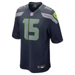 Men's Seattle Seahawks P.J. Walker  College Navy Game Jersey