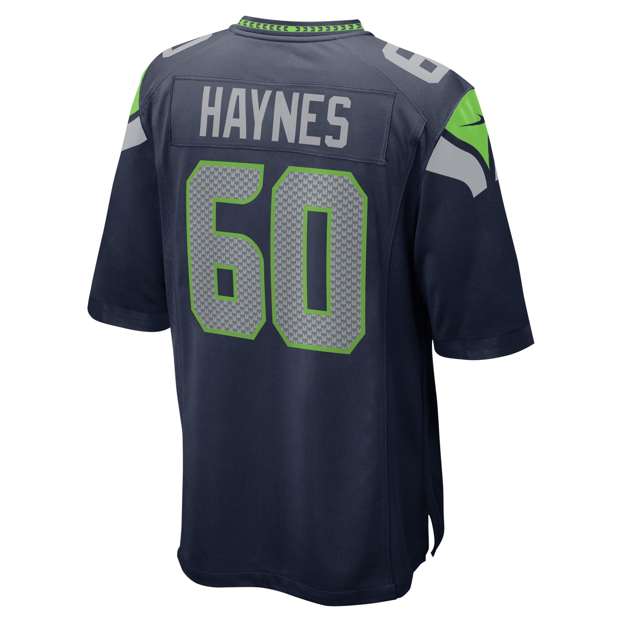Men's Seattle Seahawks Phil Haynes College Navy Game Jersey